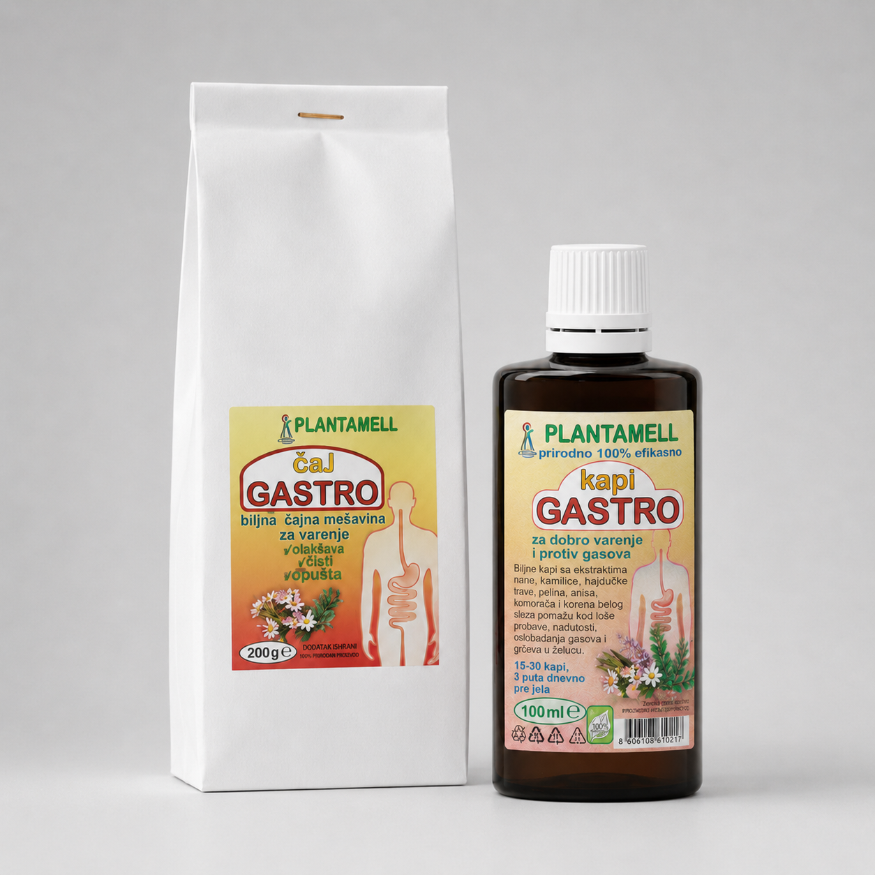 💧GastroBalance Kapi – Prirodno Rešenje za Nadutost, Gasove i Težinu u Stomaku + GRATIS GASTRO Čaj