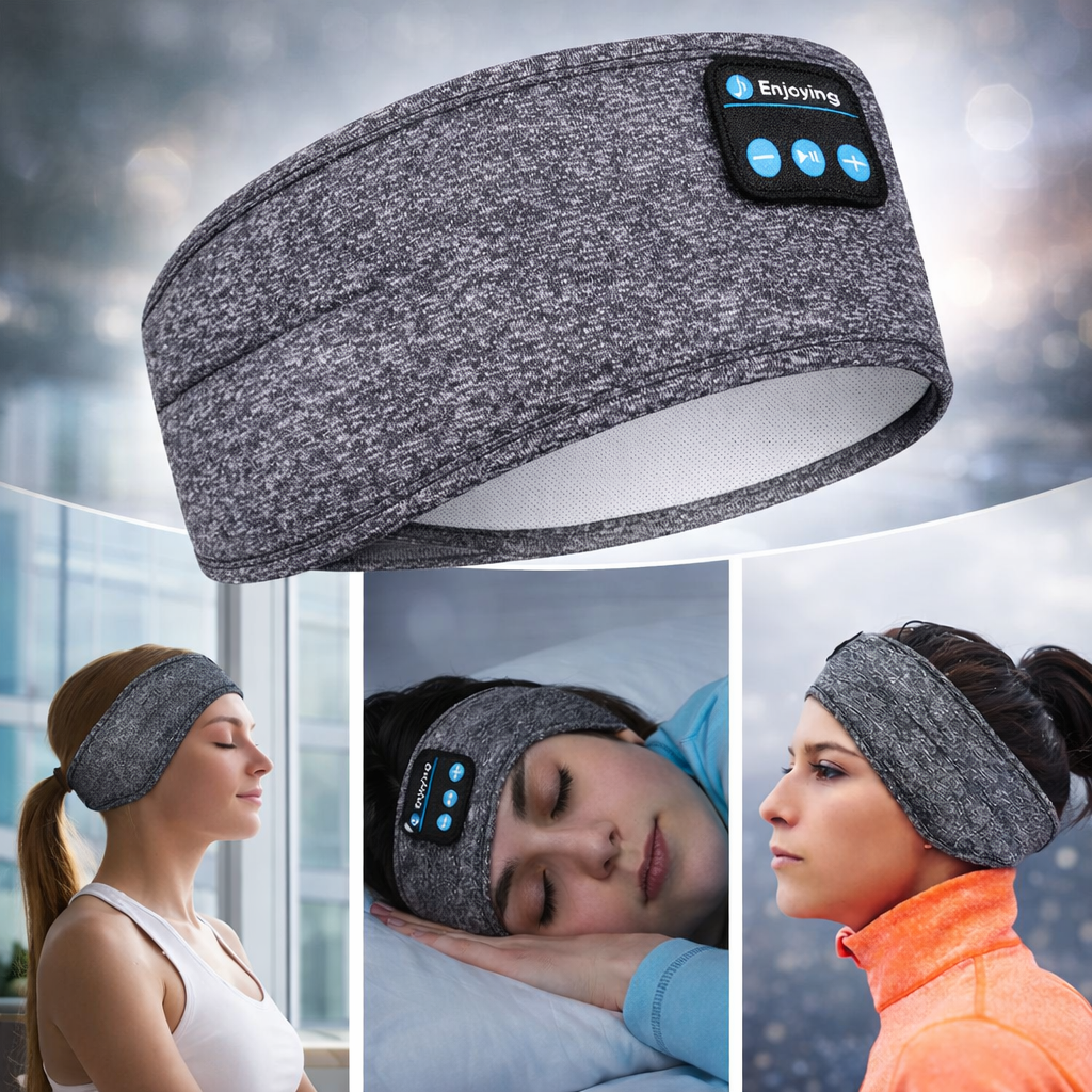 🌙DreamFit™ Multifunkcionalna Traka – Za Trening Danju i Miran San Noću