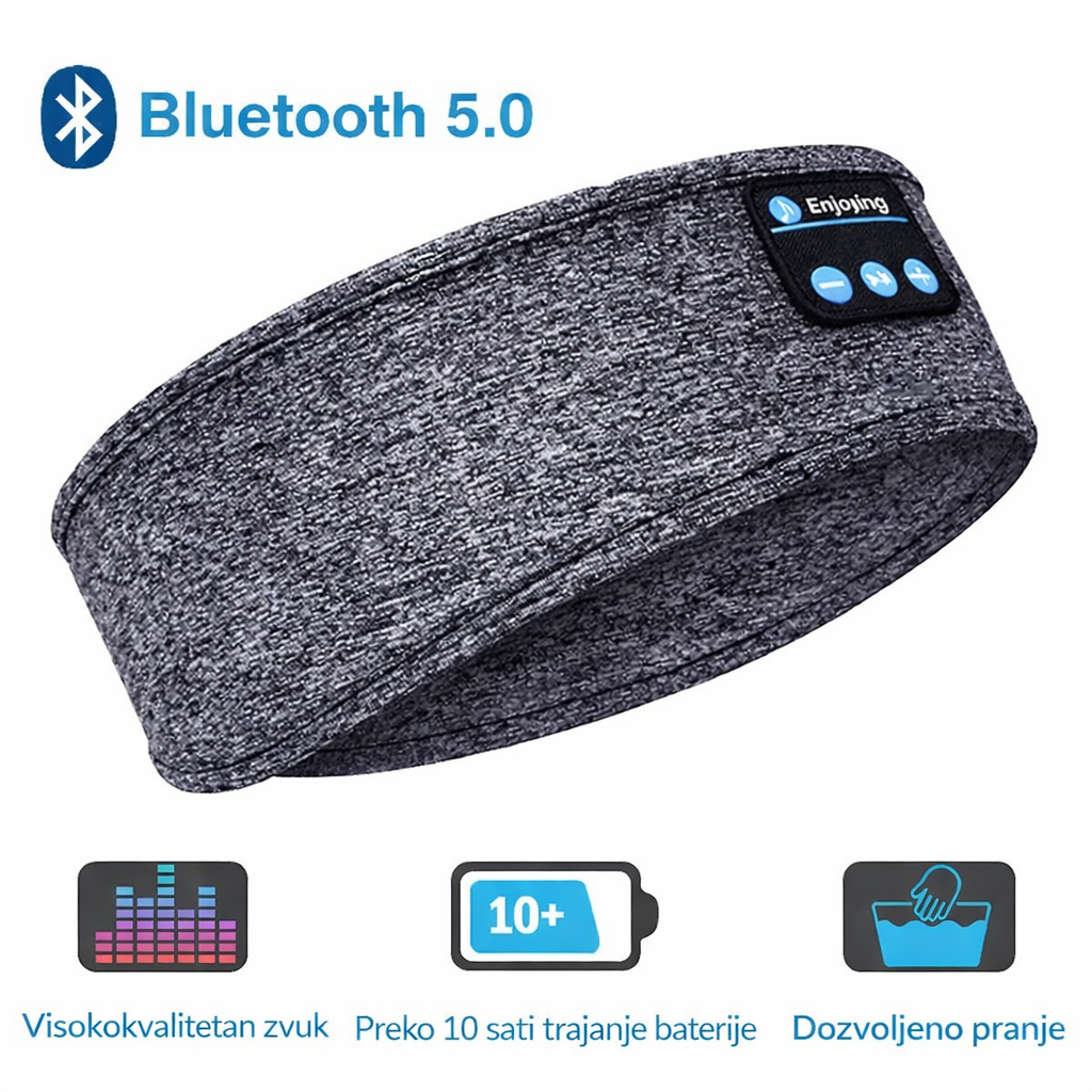 🌙DreamFit™ Multifunkcionalna Traka – Za Trening Danju i Miran San Noću