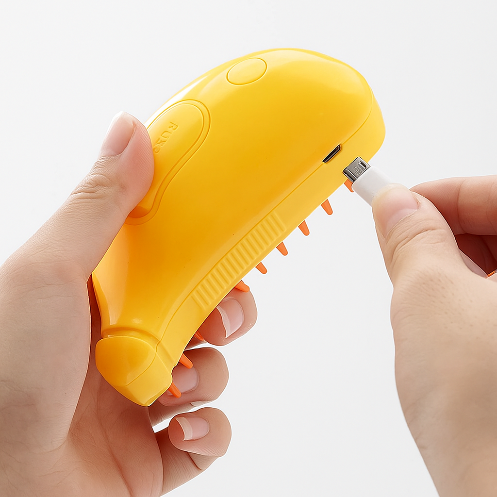 3u1 Parna Četka za Ljubimce – Za Zdravlje Ljubimca i Čist Dom 🐾