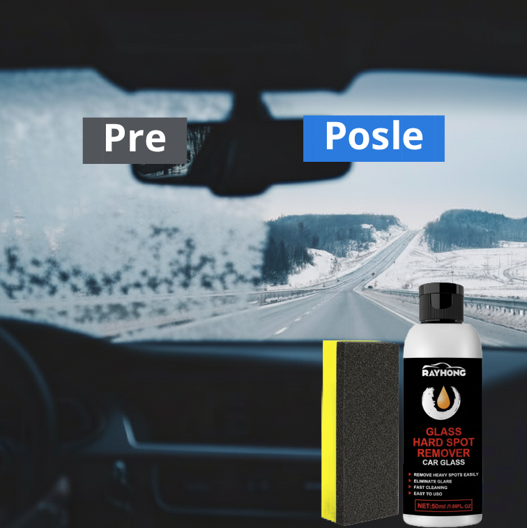 ❄️ ClearVision™ Pasta Koja Sprečava Stvaranje Mraza i Leda na Staklu + GRATIS Sunđer