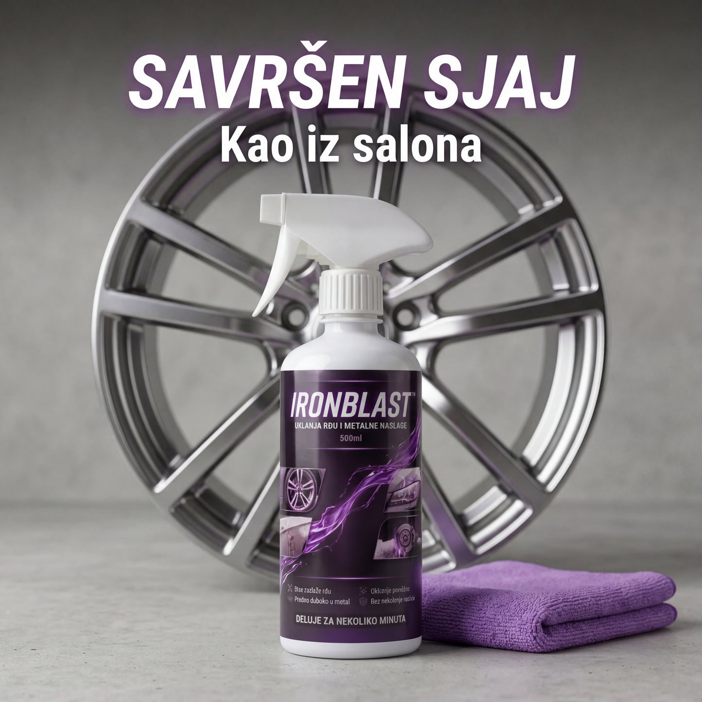 ⚙️IronBlast 1+1 GRATIS – Uklonite Rđu za Par Sekundi BEZ Ribanja