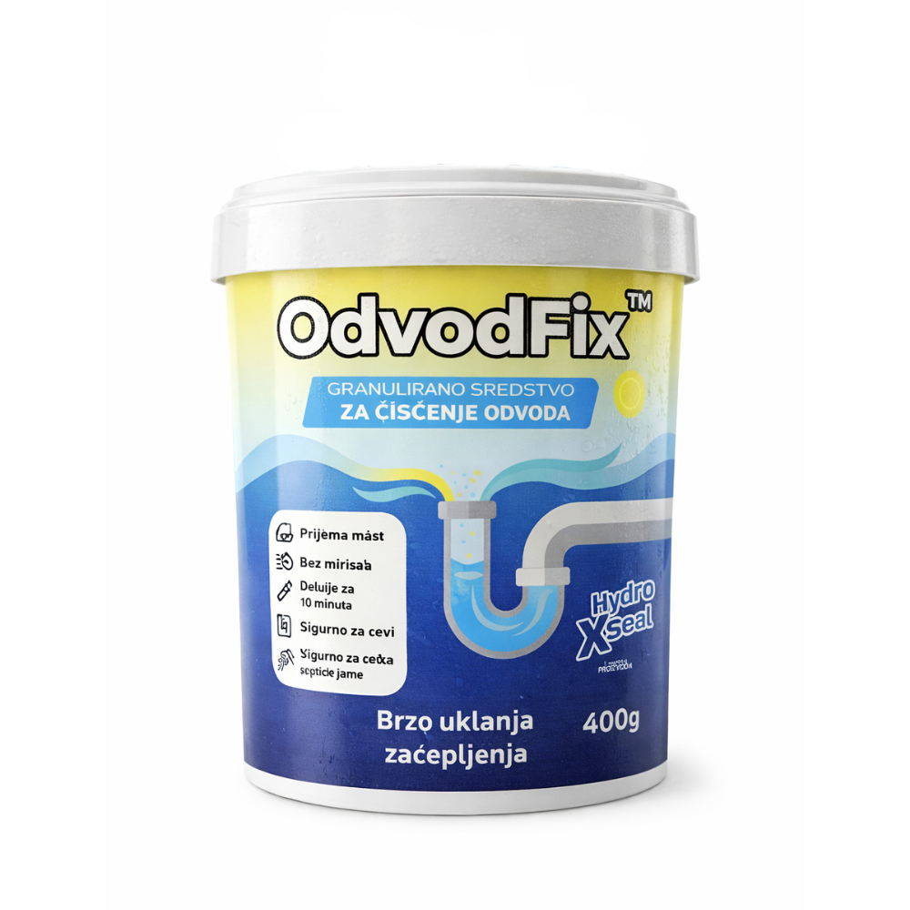 🍋OdvodFix – Granule za Trajno Rešenje Zapušenih Odvoda - sa mirisom Limuna